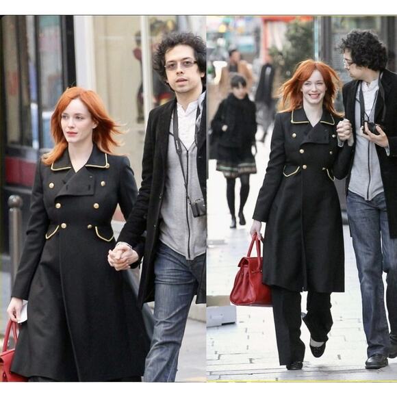 $2900 Ralph Lauren Collection Black Wool Double-Breast Clifton Coat Purple Label - Picture 5 of 16